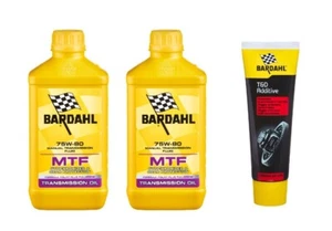 2X BARDAHL MTF 75W80 GL-4 1 LT OLIO TRASMISSIONI CAMBIO MANUALE + ADDITIVO T&D - Imagen 1 de 4
