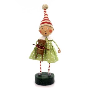Dancing with Baby Lori Mitchell Christmas Figurine NIB Free Shipping
