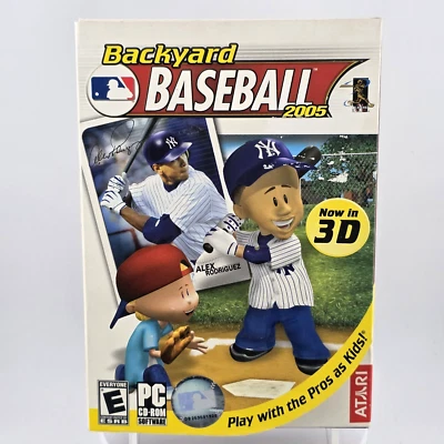 Backyard Baseball 2005, 2004, Small Box, New & Sealed - Image 1 of 4