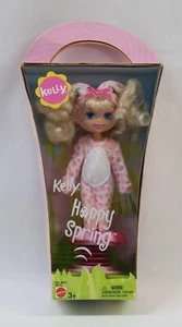 Muñeca Barbie rubia Mattel Kelly Club Happy Spring 2003 conejo feliz Pascua! Nuevo - Imagen 1 de 8
