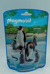 Playmobil 6649 Pinguinfamilie Pinguine Pinguin Baby Pinguinbabys Babys Zoo NEU - Picture 1 of 5