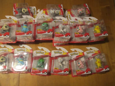POKEMON BATTLE FIGURES 2" SERIES POKÉMON COMPLETE YOUR COLLECTION 2021 2022 READ - Image 1 of 4