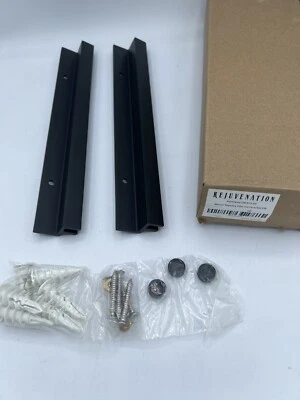 Soportes Espejo Rejuvenecimiento Yaquina Flotante 10" Rectangular Bronce Frotado con Aceite Foto 1 de 4