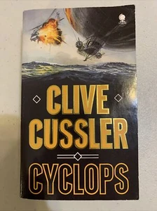 Clive Cussler Cyclops Paperback Novel 1986 UK 1st Edition - Imagen 1 de 3