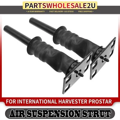 2x Conjunto de puntal de aire trasero nuevo con soporte para International Harvester ProStar Foto 1 de 4