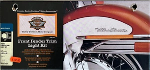 Harley Davidson FLHT FLSTC FLHTC ‘00 Front Fender Trim Light Kit - Foto 1 di 4