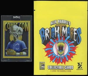 2022 Alex Pardee SDCC Comic Con Exclusive Companion Card #’d /100 Triple Threat - Picture 1 of 2