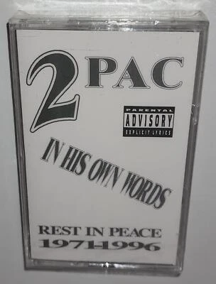 2PAC IN HIS OWN WORDS (UNCUT) (1998) BRAND NEW SEALED CASSETTE SWAY & KING TECH - Image 1 of 2