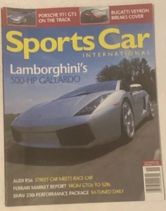 SPORTS CAR INTERNATIONAL NOVEMBER 2003 LAMBORGHINIS 500HP GALLARDO AUDI RS6 - Imagen 1 de 1