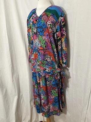 Falda/blusa trajes vintage Diane Fres para mujer Lord & Taylor talla grande Foto 1 de 4