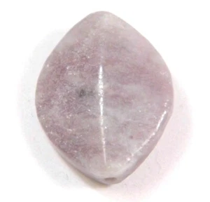 Purplish Jade Leaf Shape Bead 25x20mm 23.39ct Minimum for Beading/Wire Wrapping - Picture 1 of 13