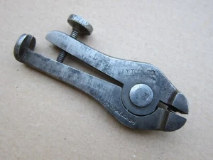 IRON AGE 1894 SPOKE NIPPLE WRENCH, DUDLY TOOL CO, MENOMINEE, MI - Picture 1 of 7