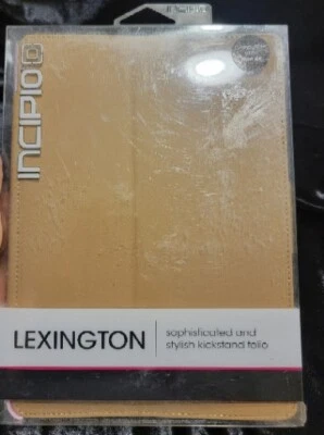 Incipio Lexington Sophisticated Kickstand Folio Case for iPad Air Brown - Image 1 of 4