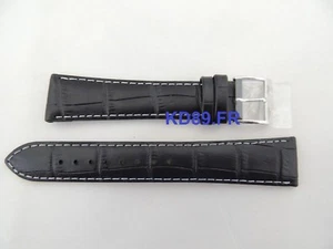 Authentic Seiko leather strap band 20 mm L08D011J0 7N42-0FR0 SGEG69 - Picture 1 of 3