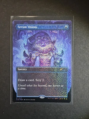 MTG Serum Visions (R 2338) Confetti Foil Secret Lair: Furby - Image 1 of 4