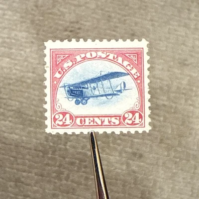 USA Scott # C3 VF/XF OG NH MNH OG 24c Air Mail BOB US Stamp Cat $160 X91 - Image 1 of 3