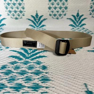 Cinturón militar táctico hecho en misión nailon tostado talla M 32-34 utilitario para exteriores Foto 1 de 4