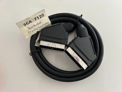Scartkabel SCA 7120 21-polig beschaltet, 1,5m, unbenutzt - Bild 1 von 4