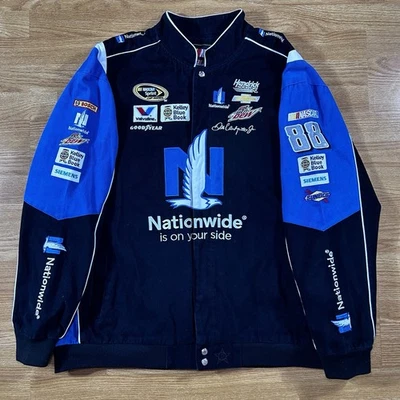 Chaqueta Nascar JH Design Dale Earnhardt Jr. #88 Nationwide Race para hombre talla 3XL Foto 1 de 4