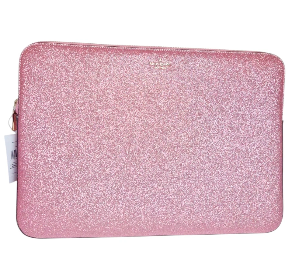 Kate Spade Glimmer Laptop Sleeve Mitten Pink Multi 15 inch Universal KE455 New - Image 1 of 4