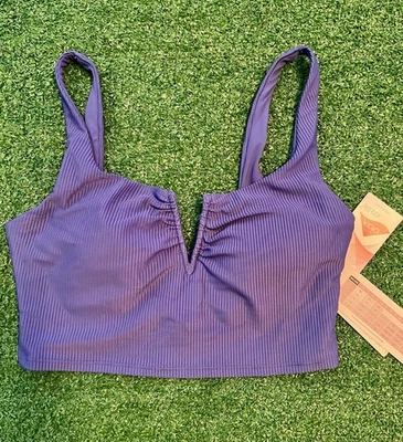 Nuevo con etiquetas Traje de baño de bikini para mujer Lands End Lycra Xtra Life azul talla mediana Foto 1 de 4