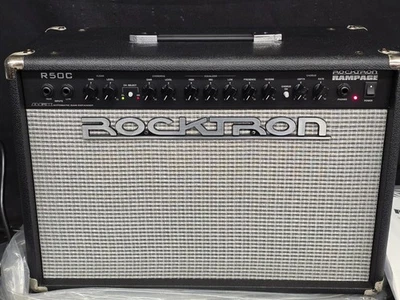 Vintage New Old Stock Rocktron Rampage R50C Guitar Amplifier / READ Details - Image 1 of 4
