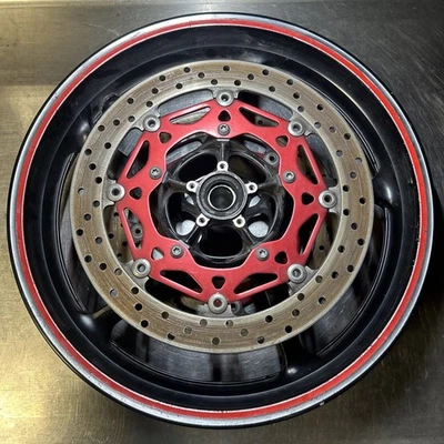 Yamaha YZF-R1S 2015-2025 2015 OEM rueda delantera y rotores 2CR-25168-00 #1718 Foto 1 de 4