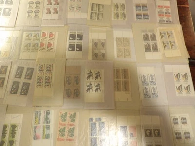 US Stamps...48 Plate Blocks of 6 cent Denomination - Image 1 of 4