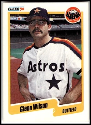 1990 Fleer #240 Glenn Wilson - Image 1 of 2