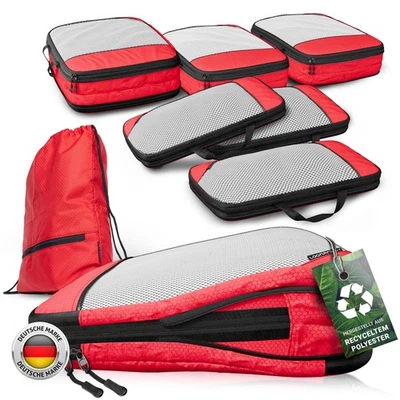 Compression Packing Cubes Set für mehr Platz im Koffer  Backpack - Packwürfel... - Bild 1 von 4