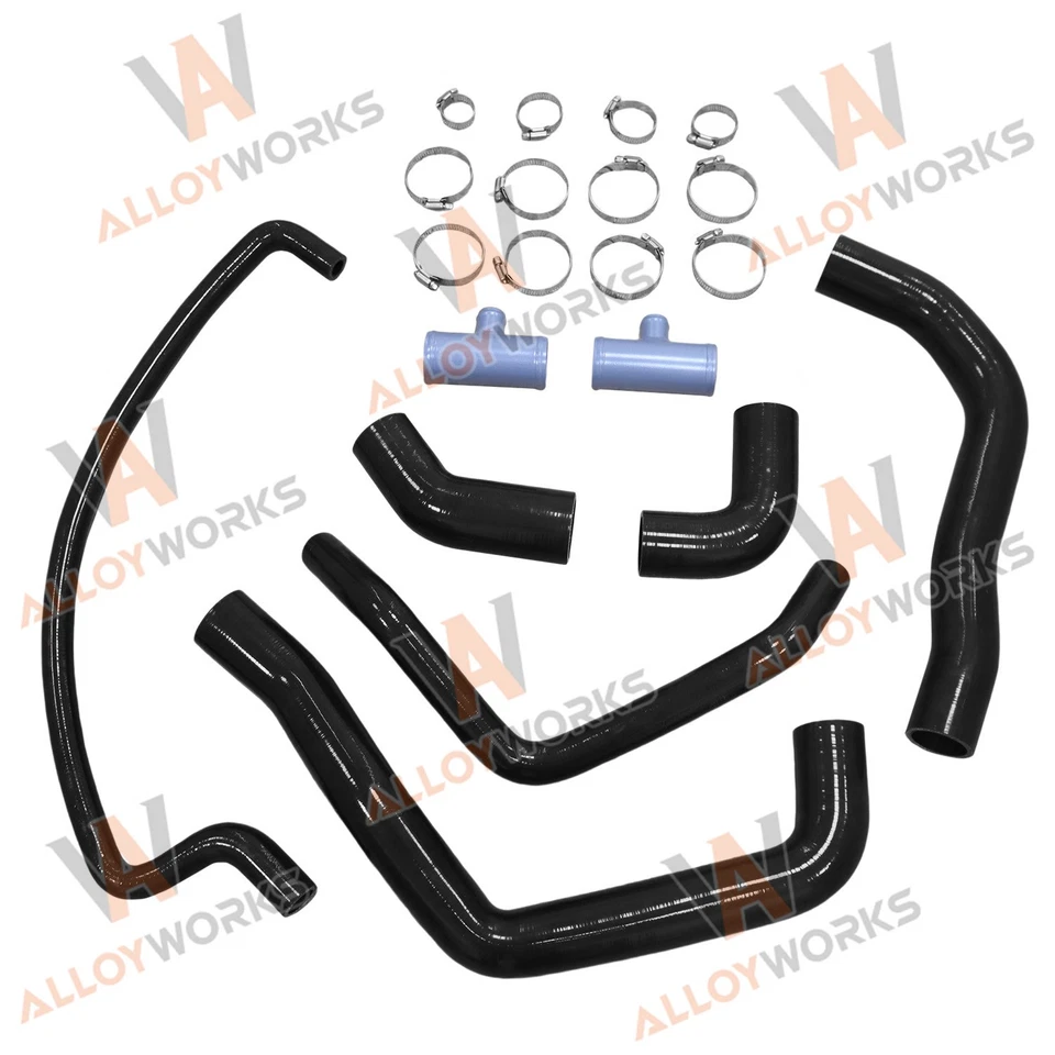 Upper&Lower Coolant Hose Kit Fits 01-05 Chevy Silverado GMC Sierra 2500 HD 3500 - Image 1 of 4