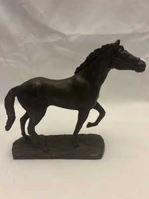 Estatua de bronce de CAMPEÓN CABALLO DE CARRERAS Citación por PERILO ** LEER* 559/1500 Foto 1 de 4