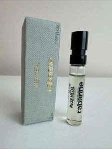 Paco Rabanne La Collection MESH METAL EDP Sample Size Vial .07oz/2ml Spray NEW - Picture 1 of 3