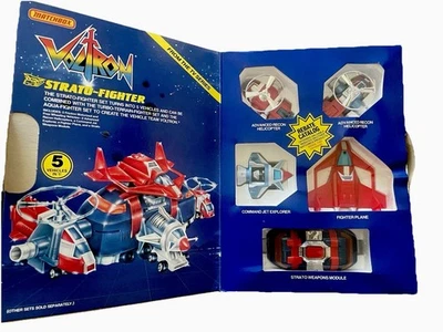 MATCHBOX 1985 VINTAGE VOLTRON STRATO-FIGHTER NICE COND. COMPLETE W/ INSTRUCTIONS - Image 1 of 4