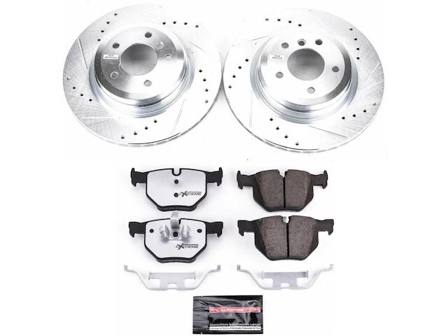 Kit de pastillas de freno trasero y rotor para BMW 330xi RM163YN 2006 Foto 1 de 1