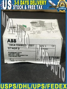 New ABB OT40F3 1SCA104902R1001 40A Disconnector Free Shipping - Picture 1 of 5
