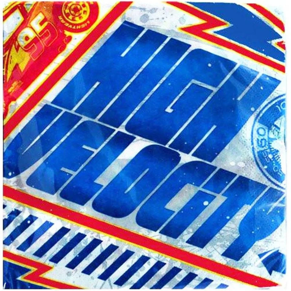 Servilletas de almuerzo de alta velocidad Disney Cars suministros de vajilla de fiesta de cumpleaños 16ct Foto 1 de 1