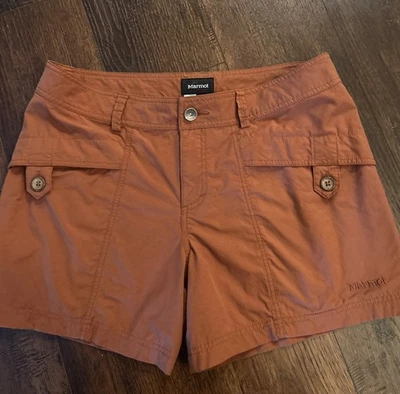 MARMOT SHORTS RUST SIZE 12 (1078) - Image 1 of 4