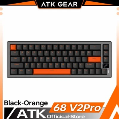 ATK 68 V2 Pro Gaming Keyboard – Hall Effect 8KHz CNC 67Key RGB Wired RT 0.01mm - Image 1 of 4