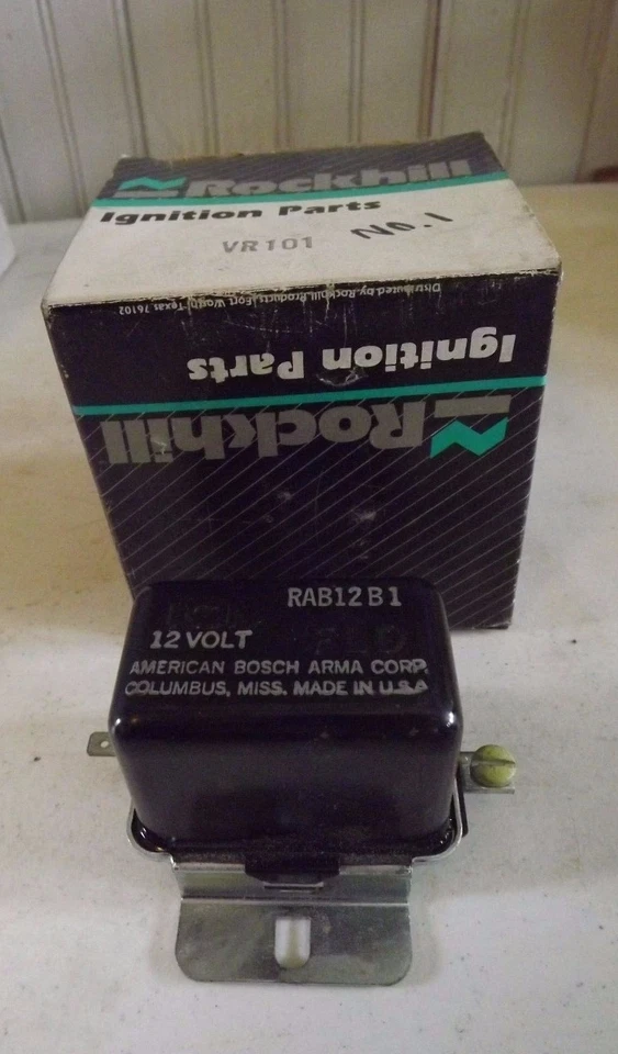 Chrysler Studebaker Desoto 1960-1969 NORS. Nuevo regulador de voltaje - VR101 EE. UU. 1 Foto 1 de 1