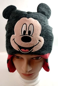 Disney Mickey Mouse Invierno Gorro Medias Sombrero Con Orejeras - Imagen 1 de 12