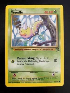 Weedle 100/130 | Base Set 2 | Pokemon EXC BUY 2 CARDS GET 1 FREE!! - Picture 1 of 1