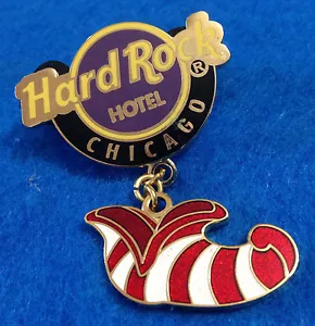ZAPATOS DE DISEÑO DE HOTEL DE CHICAGO SERIE LOGOTIPO COLGANTE TULIPÁN ZAPATILLA Hard Rock Café PIN - Imagen 1 de 1