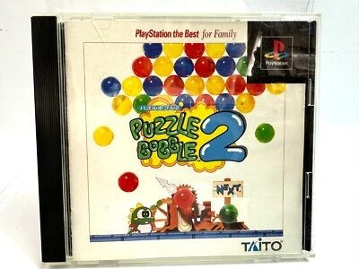 PS1 puzzle bobble 2 TAITO PlayStation JAPAN NTSC-J - Image 1 of 4