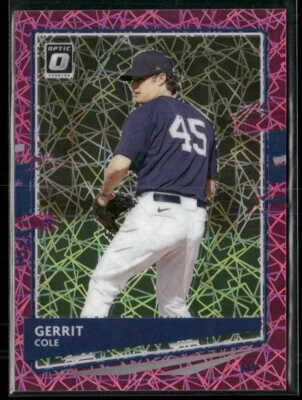 Gerrit Cole 2020 Donruss Optic Pink Velocity #133 #/199 - New York Yankees - Image 1 of 2