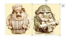 Harmony Kingdom Pot Bellys *Belly Warmer*Peace Keeper*
