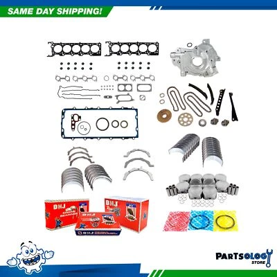 DNJ EK4183M Master Engine Rebuild Kit For 97-98 Ford E350 Econoline 6.8L SOHC - Image 1 of 4