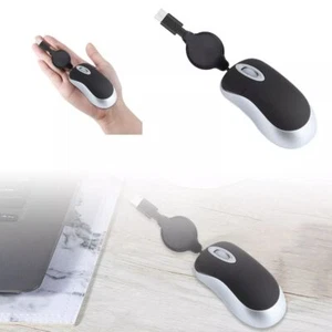 Type C Wired Mouse Mini Retractable Mouses Creative USB C Mouse - Picture 1 of 15