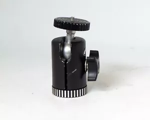 Película trípode digital con cabeza de bola negra grande Bilora 4 1/2" de alto 2" de diámetro base - Imagen 1 de 3