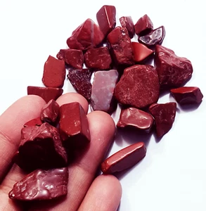 Erstaunliche 500 Gramm 100% Natürlicher Roter Jaspis Kristall Stein Lose Edelsteine Undurchsichtig - Bild 1 von 6
